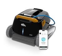 Dolphin E50i Robot Nettoyeur électrique avec Fil pour Piscine Hors-Sol Jusqu’à 15 m - Nettoyage Fond, parois et Ligne d'eau - Connectivité avec app