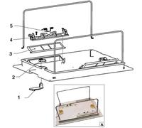 Ensemble support de sac db pour robot suprême m3, swash et swash cl - 99919116 - DOLPHIN