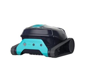 Dolphin Liberty 400 Robot de Piscine sans Fil, Autonomie de 180 Min, Nettoyage des Parois et de la Ligne d'eau, Navigation Intelligente et Contrôle App, pour Piscines Enterrées Jusqu’à 10m