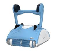 Dolphin Nauty TC - Robot Piscine Fond Parois et Ligne d'eau, Piscine Jusqu'à 12m de Longueur, Cycles 1h ou 3h, Caddy et Télécommande