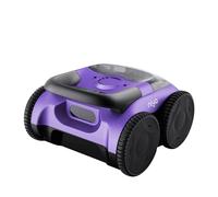Robot aspirateur de piscine sans fil fond uniquement, durée de cycle jusqu'à 1h30, pour piscines hors-sol et enterrées, jusqu'à 8 mètres Niya SONAR