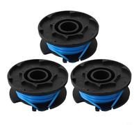 Dolvitrny Bobines de rechange RAC125 pour Ryobi-RLT1830H13, RLT1825LI, OLT1831S - Ligne torsadée de 1,6 mm, alimentation automatique, changement sans outil, têtes de débroussailleuse