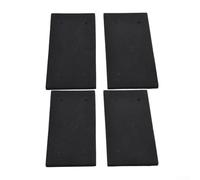 Dolvitrny Lot de 4 coussinets de rechange en mousse pour ponceuse 9035 - Tampon de polissage à 4 trous - Patin de ponçage auto-adhésif non OEM - 18,5 x 9,3 cm