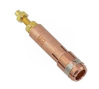 Dolvitrny Mandrin de serrage en cuivre pour machine à souder à goujons, pour condensateur M8, adaptateur de chalumeau de soudage à décharge, pièce de rechange pour outils de soudage (M8)