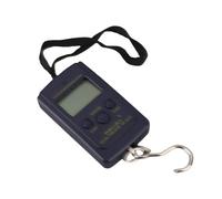 Domary Balance électronique Portable 50kg-10g, à Crochet Suspendu, pour | Conception Carrée Compacte, Facile à Transporter, Affichage de la Température, Conversion d'unité Kg/lb/oz/jin, Autonomie
