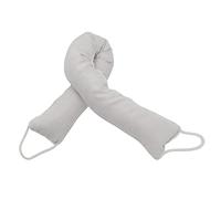 Domary Bouchon de Courant D'air pour Porte, Bloc-porte Lavable pour la | Perle de Coton et Tissu Oxford, Doux et Résistant à L'usure, Lavable et Réutilisable, Deux Boucles de Suspension pour un