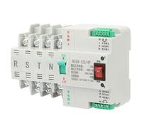 Domary Commutateur de Transfert Double 4P Compact et Durable pour une Gestion Sûre de L'alimentation à la Maison ou au Bureau (80A)