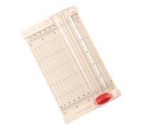 Domary Coupe-Papier 6,3 Pouces, Mini Coupe-Papier Portable avec Lame | pour Photos, Scrapbooking, Cartes, Papier laminé, capacité de 10 Feuilles, Lame Remplaçable en Alliage, Base en Plastique ABS