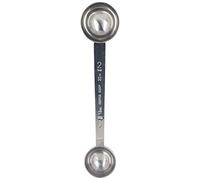 Domary Cuillère Doseuse à Double extrémité 15 ML 30 ML en Acier Inoxydable | Cuillère Double Face avec Marques D'échelle, Ustensile en Métal de qualité Alimentaire pour café en Poudre, thé, Farine,