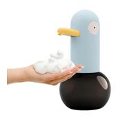Domary Distributeur de Savon en Mousse en Forme de Canard, Distributeur | Capteur Infrarouge Rechargeable par USB 0,25 S, Base D'eau IPX4, pour Cuisine, Salle de Bain, Hôtel