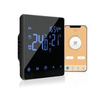 Domary Écran Tactile de Thermostat Intelligent, écran LCD Programmable Hebdomadaire avec Contrôle par Application pour Le Chauffage de l'eau et L'usage Domestique (Chauffage électrique WiFi)