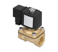 Domary Électrovanne électrique en Laiton G 3/4 Po, Type à Diaphragme