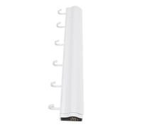 Domary Étendoir Mural, étendoir Rétractable en Aluminium pour Balcon de | Espace en Aluminium, Conception Rétractable, Aucun Perçage Nécessaire, Support de Séchage Robuste pour Chaussettes et
