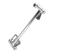 Domary Extension de Bras de Douche Réglable, Placage Entièrement en Cuivre chromé avec Conception à Double Engrenage Interne Double Face pour Pomme Douche Salle Bain