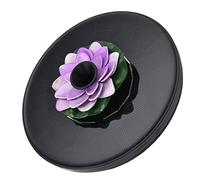 Domary Fontaine Solaire avec Pompe à Eau, Mini Fontaine Compacte à énergie Solaire pour Bains d'oiseaux et Décoration de Jardin, Plastique Technique de 6,3 Pouces (#3)