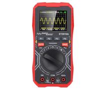 Domary Mini Multimètre Oscilloscope Numérique avec Affichage Haute Résolution et 3 Modes de Déclenchement pour les Tests électroniques ABS 2,4 Pouces 1 MHz