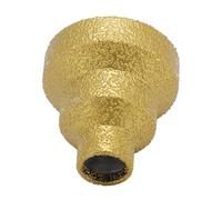 Domary Ouvre-trou Conique en Diamant Durable pour une Coupe de Précision dans le Marbre et le Granit avec Tige M10 35 Mm