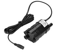 Domary Pompe à Eau sans Balais DC, Mini Pompe à économie D'énergie pour la Circulation de L'eau du Jardin 12V, Conception écologique Faible Bruit