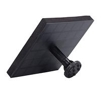 Domary Pompe à Eau Solaire, Fontaine Flottante Carrée en Silicium | Moteur sans Balais 7 V 1,4 W, Démarrage Automatique à la Lumière du Soleil, Taille 4,3 X 4,3 Pouces, Débit 180 L/H pour