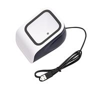 Domary Scanner de Codes-Barres de Bureau, Plate-Forme QR 1D 2D, Mains | Plug-and-play avec et , Grande Fenêtre de Numérisation, Indicateur Vocal et Voyant de Remplissage pour les Environnements