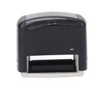 Domary Tampon Auto-encreur, Coque Noire, Chiffres, Lettres, Combinaison de