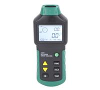 Domary Testeur D'analyseur de Circuit avec TRMS, Localisateur de Défauts | Boîtier ABS, Fréquence 45-65 Hz, Mesure L'impédance Phase/neutre/terre, écran LCD rétroéclairé, pour Prise à 3 Fils et Test