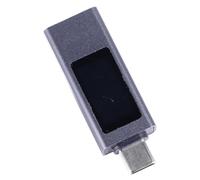 Domary Testeur de Courant élevé de Compteur Puissance USB C pour le Chargement Téléphone avec Voltmètre intégré capacité 12A