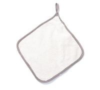 Domary Torchon de Cuisine avec Boucle de Suspension, Serviette Absorbante | Polaire à Séchage Rapide, Séchage Doux à la Main pour la Cuisine, Chiffon de Comptoir Polyvalent