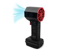 Domary Ventilateur Souffleur Portatif, Souffleur de Poussière sans Fil à | Batterie au Lithium Rechargeable, Outil de Nettoyage Portable, Compatible avec les Batteries Makita/ 16,8-21 V, écran