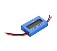Domary Wattmètre Numérique RC, Vérificateur de Puissance de Haute Précision pour Systèmes Batterie, Lecture Tension 1 Pièce 60V 100A