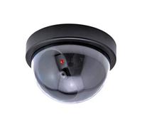 Dome Caméra Factice de Surveillance Led Dissuasion Effraction Sécurité Anti Vol