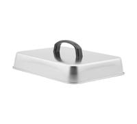 Dôme de fonte pour fromage grillé Couvercle multifonction de cuisson et | Couvercle d'Arrosage pour Griddle en Acier Inoxydable Pour Cuisines Fêtes Barbecues Teppanyaki Steak Friture