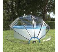 vidaXL Dôme de piscine 500 x 250 cm transparent