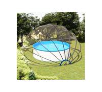 vidaXL Dôme de piscine 559x275 cm Housse couverture extérieure