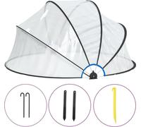 Dôme de piscine rond 315x158 cm PVC