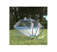 vidaXL Dôme de piscine rond 406x203 cm PVC