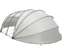 Dôme de tente de piscine Gris 538 x 440 x 204 cm