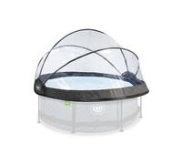 Dôme pour piscine tubulaire ronde de Ø 2,40 à 2,55 m - Exit Toys