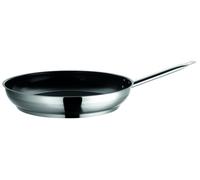 Domestic Professional 811054 Poêle à frire, 36 cm de diamètre maxi, acier inoxydable, compatible induction, revêtement anti-adhésif