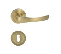 Domino Poignée de porte NOVA-R M3 Bronze BB / Serrure