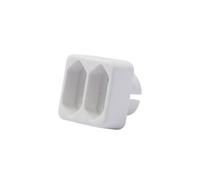 Domino standard 2x2,5 A - blanc - Chacon