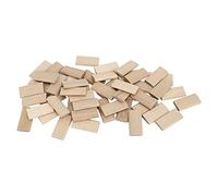 Domino Tenon Bois de Hêtre 50 pièces 6x40mm pour Ébénisterie Meubles Cadres - Connecteur Précis Assemblage Bois Professionnel Menuiserie Création