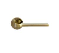 domino Tipo-R M3 Poignée de porte pour porte de chambre, de bureau, de cave et porte intérieure en aluminium bronze