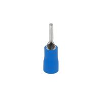 Dominos electricité | Raccord rapide electrique | Fil electrique | Connecteur electrique | Debflex 711063 Sachet de 10 Connecteurs bornier pré|isolé 1,9mm Bleu