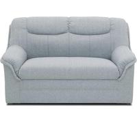 DOMO. Collection Canapé Berlin Classique 2 Places avec Ressorts de qualité supérieure - 2 Places - 143 x 90 x 89 cm (l x p x h) - Argenté