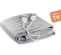 Domo Couverture chauffante 160x140cm gris DO642ED (DO642ED)