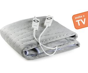 Domo Couverture chauffante 160x140cm gris DO642ED (DO642ED)