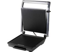 DOMO DO9225G électrique Barbecue boîtier Cool-Touch, revêtement anti-adhésif, voyant lumineux noir
