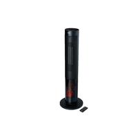 Domo Keramikheizlüfter DO7345H - Infrarotheizung 2000W Schwarz (DO7345H)
