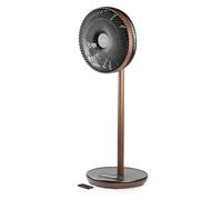 DOMO Ventilateur sur pied - DC ECO - Style bois - Oscillation 3D - Télécommande - Silencieux - Mode bébé - Diamètre 33 cm - DO8155